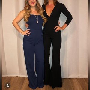 Black Wide Leg Jumpsuit